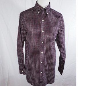 Men's Chaps Plaid Button Down Shirt Small